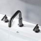 Widespread 2-Handle Bathroom Faucets for Sink 3 Hole