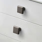 Modern Minimalist Zinc Alloy Square Cabinet Pulls