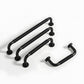 Threaded Ribbed Cabinet Handles and Pulls for Wardrobes