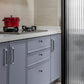Frosted Bow Cabinet Pulls and Matching Knobs