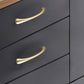 Modern Curved Cabinet Handles and Round Knobs