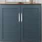 Frosted Bow Cabinet Pulls and Matching Knobs