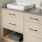 French-Style Fluted Cabinet Pulls and Knobs