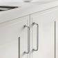 Threaded Ribbed Cabinet Handles and Pulls for Wardrobes