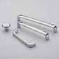 Frosted Bow Cabinet Pulls and Matching Knobs