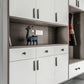 Rounded-Edge Solid Brass Cabinet Handles and Knobs