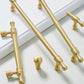 Classic Gold Zinc Alloy Cabinet Pulls for Drawers and Dressers