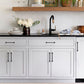 Squared Bar Cabinet Pulls and Drawer Handles