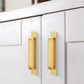 No-Drill Adhesive Cabinet Handles with Backplates