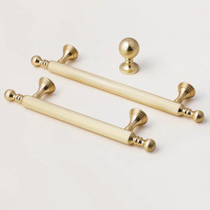 Two-Tone Zinc Alloy Kitchen Cabinet Pulls and Knobs
