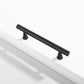 Grooved Round Bar Cabinet Pulls and Matching Knobs