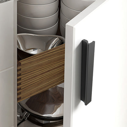 Modern Triangular Aluminum Cabinet Pulls