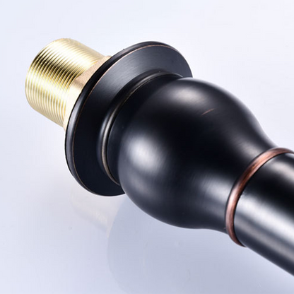 Bravora Retro Single Hole Brass Bathroom Sink Faucet