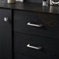 Zinc Alloy Slim Bar Cabinet Handles and Round Knobs