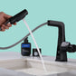 Pull-out Dual-mode Digital Display Bathroom Basin Faucet