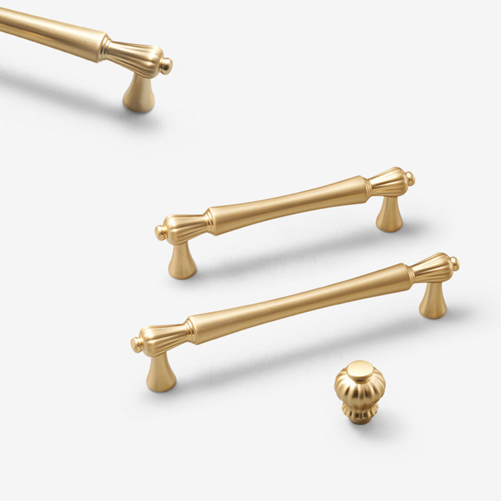 French Spindle Cabinet Pulls, Ring Pulls and Knobs