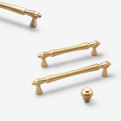 French Spindle Cabinet Pulls, Ring Pulls and Knobs
