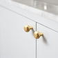 Fluted Gold Cabinet Handles and Knobs