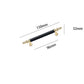 Fluted Zinc Alloy Cabinet Pulls in Shiny Finishes