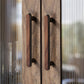 Walnut Wood Inlay Cabinet Handles and Knobs