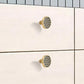 Colored Inset Cabinet Knobs for Wardrobes and Drawers