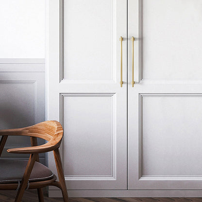 Slim Round Bar Cabinet Pulls and Knobs for Vanities