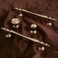 Retro Brass Cabinet Handles and Knobs for Wardrobes