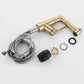 Single Hole Height Adjustable Pull Out Bathroom Faucets