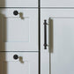 Modern T-Bar Gold Cabinet Pulls
