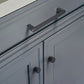 Knurled Aluminum Alloy Cabinet Handles and Round Knobs