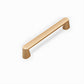 Gold Round Bar Cabinet Pulls and Knobs for Wardrobes