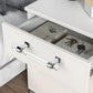 Transparent Acrylic Round Bar Cabinet Pulls for Wardrobes