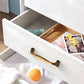 Wide Arched Brass Cabinet Pulls and Drawer Handles