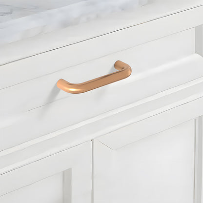 Aluminum Alloy Rounded Bar Cabinet Pulls and Handles