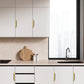 Low-Profile Invisible Finger Pulls and Drawer Handles