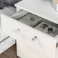 Transparent Acrylic Cabinet Handles for Bathroom Vanities