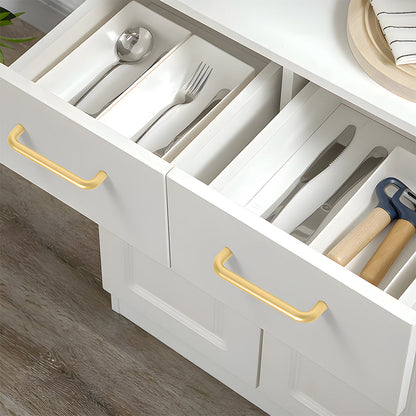 Aluminum Alloy Rounded Bar Cabinet Pulls and Handles