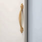 Gold Zinc Alloy Cabinet Handles and Flower Knobs