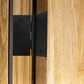 4in Matte Black Butt Hinges with Square Corners Door Hinges