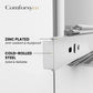 3-Section Full Extension Side Mount Slides Soft Close Drawer Slides 100 LB Load Capacity
