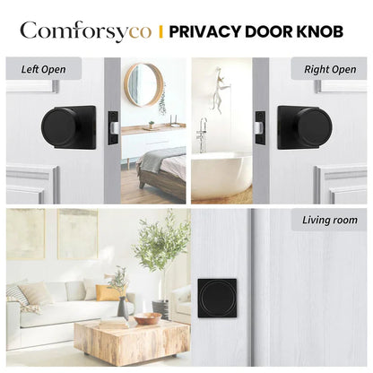 Heavy Duty Interior Door Knobs with Privacy and Passage Options