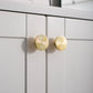 Solid Brass Texture Knob Cabinet Pulls Knobs