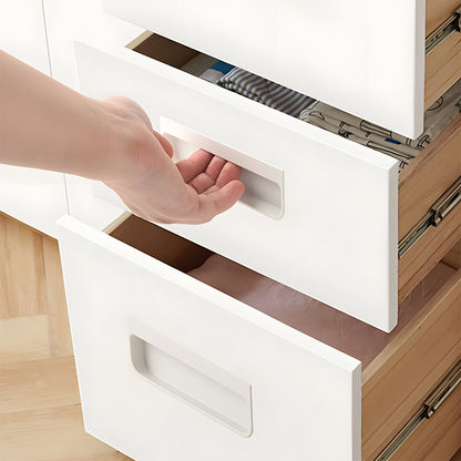 Rectangular Recessed Pulls for Sliding Closet Doors