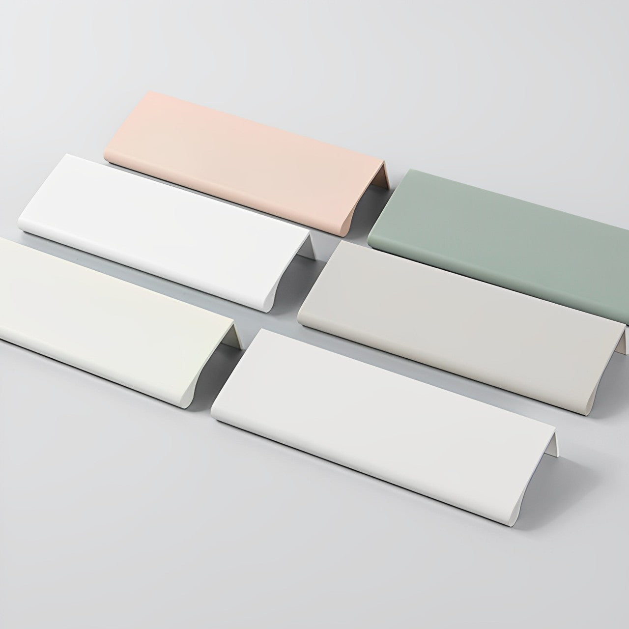 Colorful Refined Cabinet Edge Pulls for Kitchen