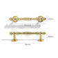 Bright Gold Brass Cabinet Pulls and Knobs