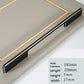 Two-Tone Black Aluminum Alloy Cabinet Handles and Pulls