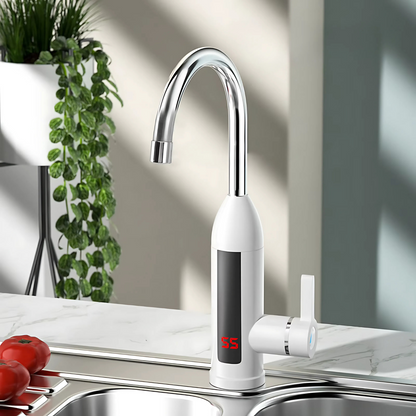 Theriva Instant Electric Water Heating Faucet with Digital LED Monitor