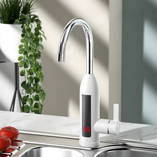 Theriva Instant Electric Water Heating Faucet with Digital LED Monitor