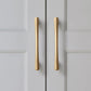 Nordic Gold Cabinet Pulls and Pyramid Cabinet Knobs