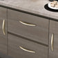 Arched Zinc Alloy Cabinet Handles and Drawer Pulls